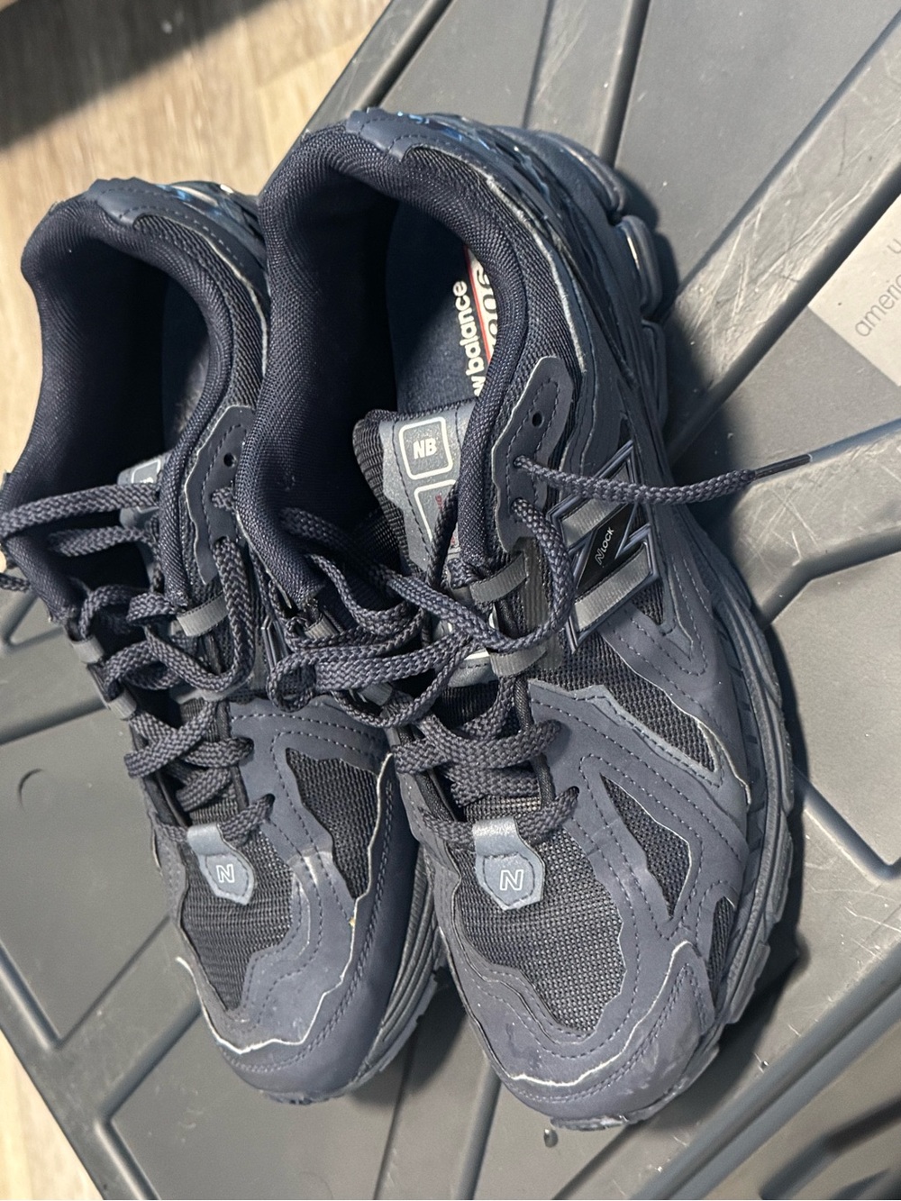 New Balance Dark Navy/Black Men's Athletic Sneakers